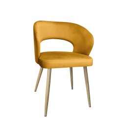 Krzesło welurowe AURA  Nowoczesne krzesło do salonu, jadalni i kuchni