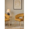 Krzesło welurowe AURA  Nowoczesne krzesło do salonu, jadalni i kuchni