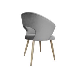 Krzesło welurowe AURA  Nowoczesne krzesło do salonu, jadalni i kuchni