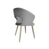 Krzesło welurowe AURA  Nowoczesne krzesło do salonu, jadalni i kuchni