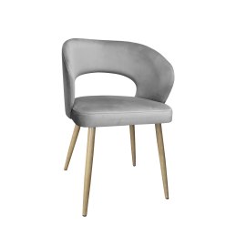 Krzesło welurowe AURA  Nowoczesne krzesło do salonu, jadalni i kuchni