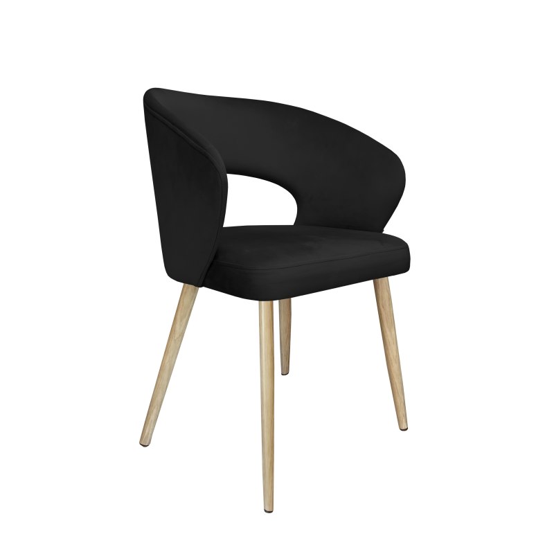 Krzesło welurowe AURA  Nowoczesne krzesło do salonu, jadalni i kuchni