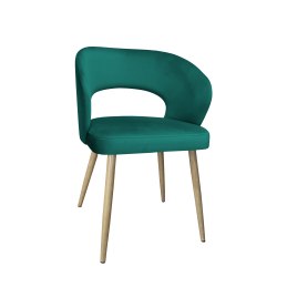 Krzesło welurowe AURA  Nowoczesne krzesło do salonu, jadalni i kuchni