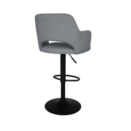 Hoker JULA obrotowy metalowe nogi tkanina Welur – stylowe