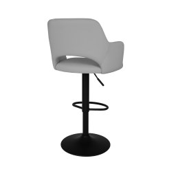 Hoker JULA obrotowy metalowe nogi tkanina Welur – stylowe