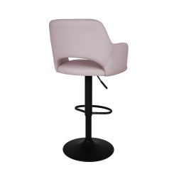 Hoker JULA obrotowy metalowe nogi tkanina Welur – stylowe