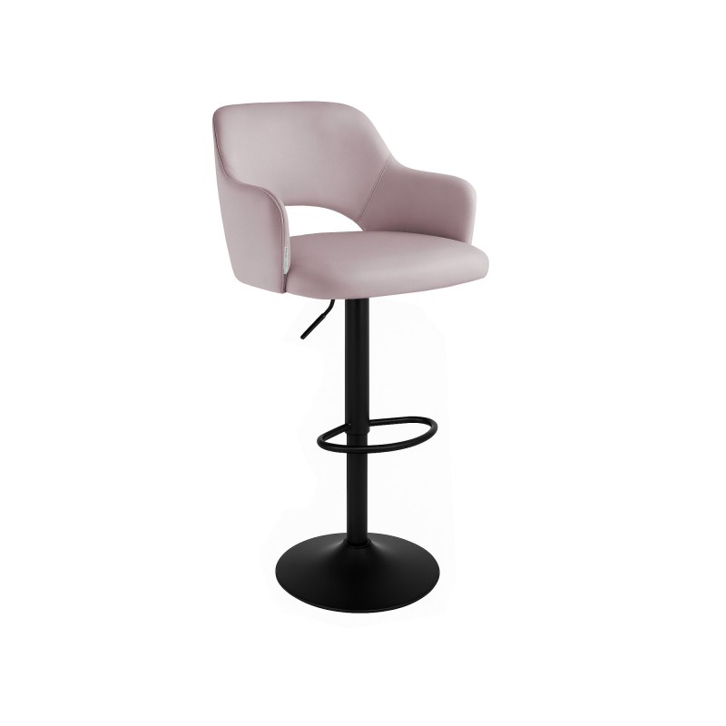 Hoker JULA obrotowy metalowe nogi tkanina Welur – stylowe