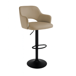 Hoker JULA obrotowy metalowe nogi tkanina Welur – stylowe