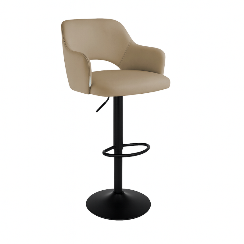 Hoker JULA obrotowy metalowe nogi tkanina Welur – stylowe