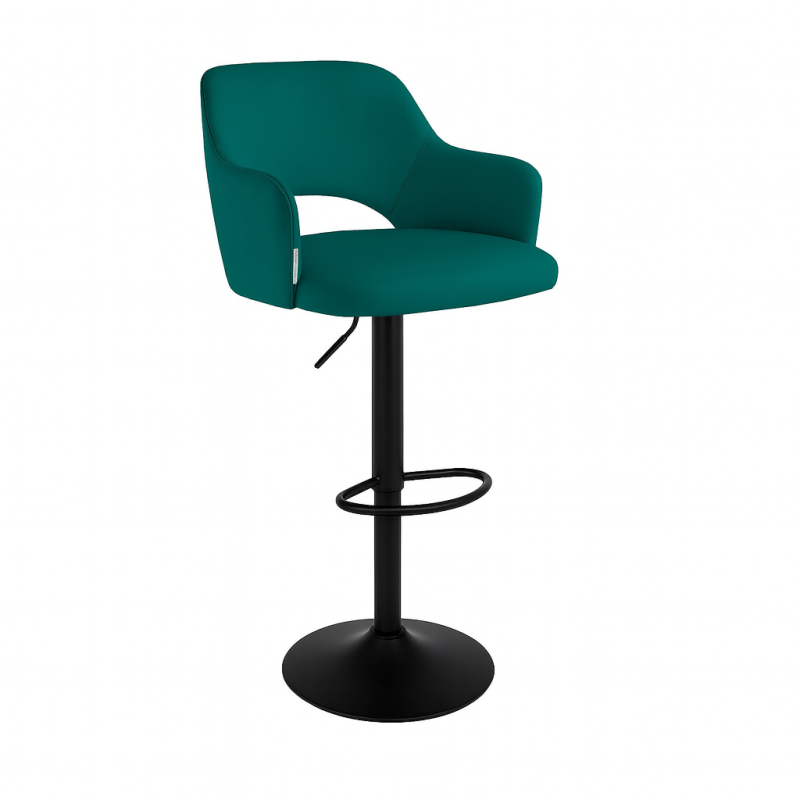 Hoker JULA obrotowy metalowe nogi tkanina Welur – stylowe