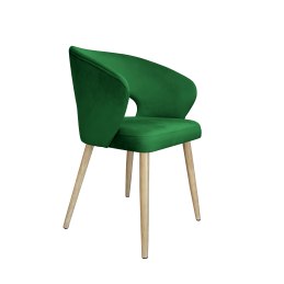 Krzesło welurowe AURA  Nowoczesne krzesło do salonu, jadalni i kuchni