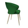 Krzesło welurowe AURA  Nowoczesne krzesło do salonu, jadalni i kuchni