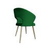 Krzesło welurowe AURA  Nowoczesne krzesło do salonu, jadalni i kuchni