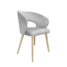 Krzesło welurowe AURA  Nowoczesne krzesło do salonu, jadalni i kuchni