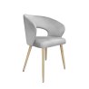 Krzesło welurowe AURA  Nowoczesne krzesło do salonu, jadalni i kuchni