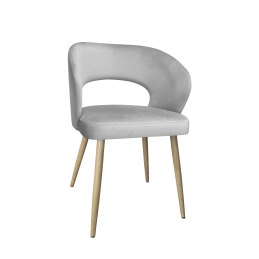 Krzesło welurowe AURA  Nowoczesne krzesło do salonu, jadalni i kuchni