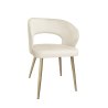 Krzesło welurowe AURA  Nowoczesne krzesło do salonu, jadalni i kuchni