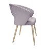 Krzesło welurowe AURA  Nowoczesne krzesło do salonu, jadalni i kuchni