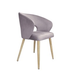 Krzesło welurowe AURA  Nowoczesne krzesło do salonu, jadalni i kuchni