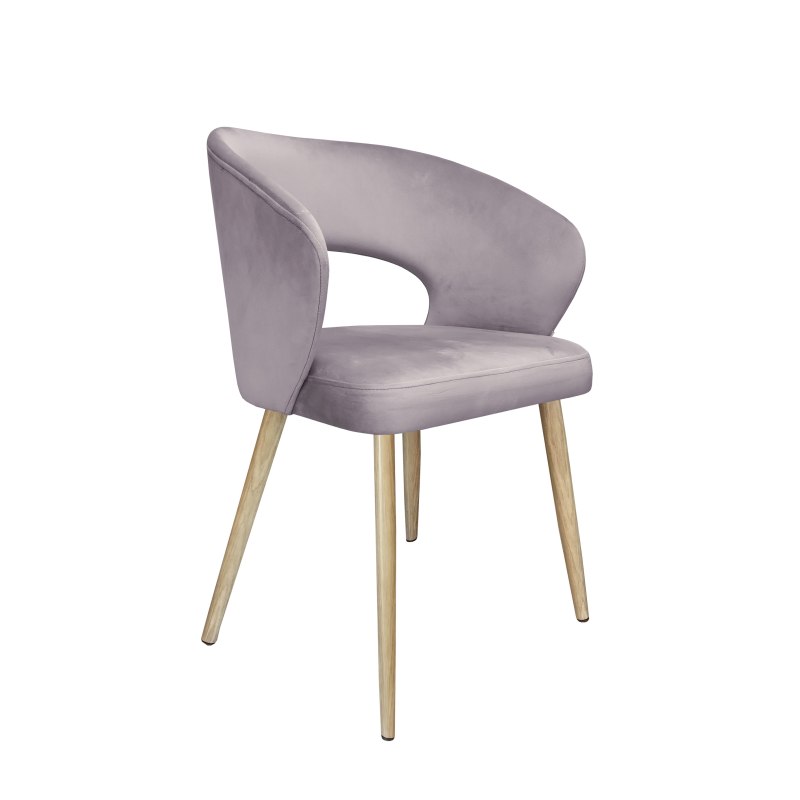 Krzesło welurowe AURA  Nowoczesne krzesło do salonu, jadalni i kuchni
