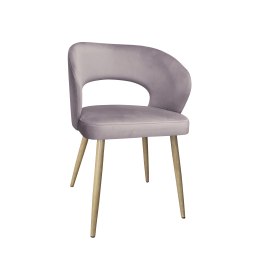 Krzesło welurowe AURA  Nowoczesne krzesło do salonu, jadalni i kuchni