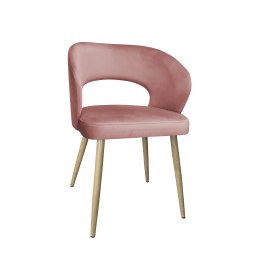 Krzesło welurowe AURA  Nowoczesne krzesło do salonu, jadalni i kuchni