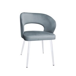 Krzesło welurowe AURA  Nowoczesne krzesło do salonu, jadalni i kuchni