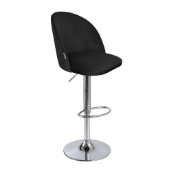 Hoker SILVER obrotowy welur, metalowa podstawa