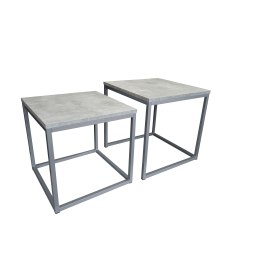 Stolik kawowy 2w1 podstawa metalowa Loft