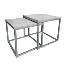 Stolik kawowy 2w1 podstawa metalowa Loft