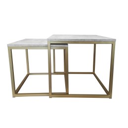 Stolik kawowy 2w1 podstawa metalowa Loft