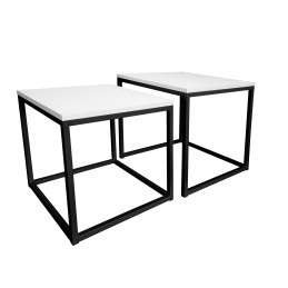 Stolik kawowy 2w1 podstawa metalowa Loft