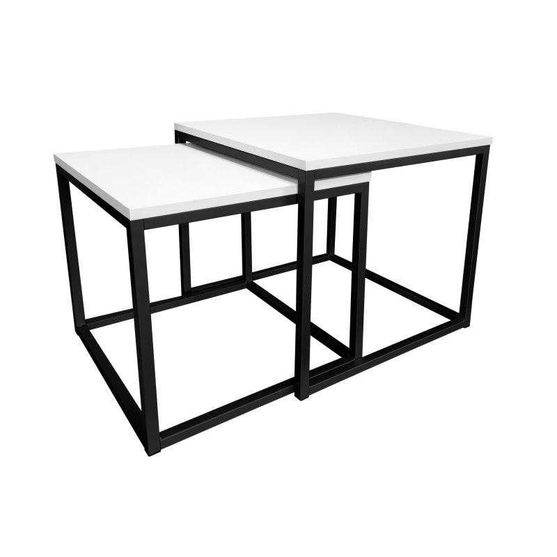 Stolik kawowy 2w1 podstawa metalowa Loft