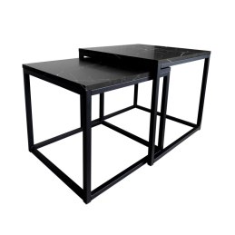 Stolik kawowy 2w1 podstawa metalowa Loft