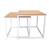 Stolik kawowy 2w1 podstawa metalowa Loft