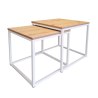 Stolik kawowy 2w1 podstawa metalowa Loft