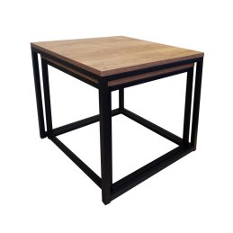 Stolik kawowy 2w1 podstawa metalowa Loft