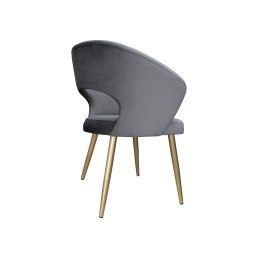 Krzesło welurowe AURA  Nowoczesne krzesło do salonu, jadalni i kuchni