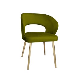 Krzesło welurowe AURA  Nowoczesne krzesło do salonu, jadalni i kuchni