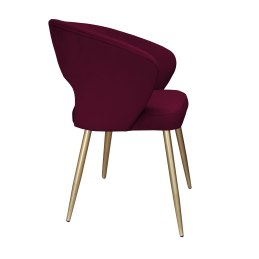 Krzesło welurowe AURA  Nowoczesne krzesło do salonu, jadalni i kuchni
