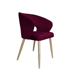 Krzesło welurowe AURA  Nowoczesne krzesło do salonu, jadalni i kuchni