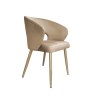 Krzesło welurowe AURA  Nowoczesne krzesło do salonu, jadalni i kuchni