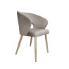 Krzesło welurowe AURA  Nowoczesne krzesło do salonu, jadalni i kuchni