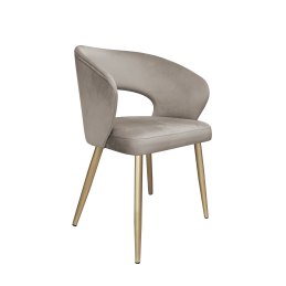 Krzesło welurowe AURA  Nowoczesne krzesło do salonu, jadalni i kuchni