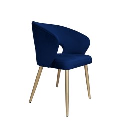 Krzesło welurowe AURA  Nowoczesne krzesło do salonu, jadalni i kuchni