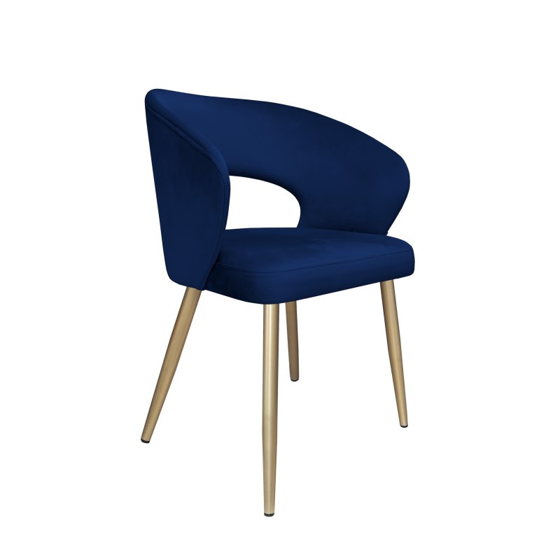 Krzesło welurowe AURA  Nowoczesne krzesło do salonu, jadalni i kuchni