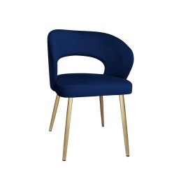 Krzesło welurowe AURA  Nowoczesne krzesło do salonu, jadalni i kuchni