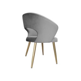 Krzesło welurowe AURA  Nowoczesne krzesło do salonu, jadalni i kuchni