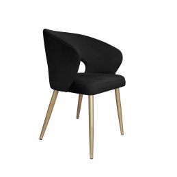 Krzesło welurowe AURA  Nowoczesne krzesło do salonu, jadalni i kuchni