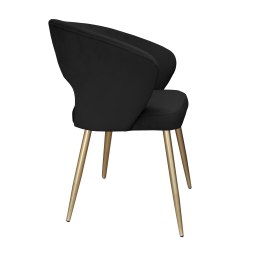 Krzesło welurowe AURA  Nowoczesne krzesło do salonu, jadalni i kuchni